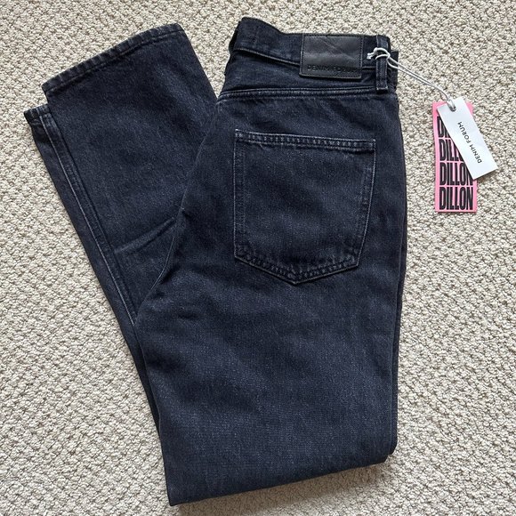 Denim Forum The Dillon Black High Rise Jeans Size 28 - Picture 6 of 6